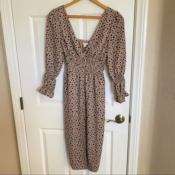 Shades of Rose by Lauren Burnham Annie Midi Dress - Picture 4 of 7